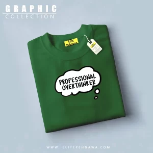 GREEN PRINTED T-SHIRT PT02