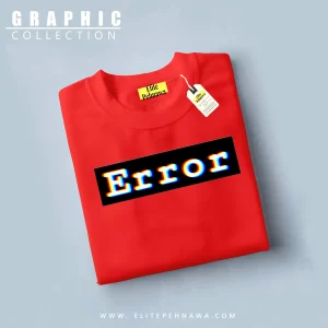 RED PRINTED T-SHIRT PT07