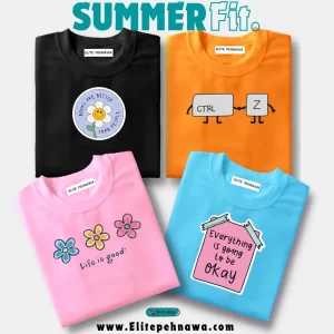 GRAPHIC T-SHIRT Pack of 4 GT- 03