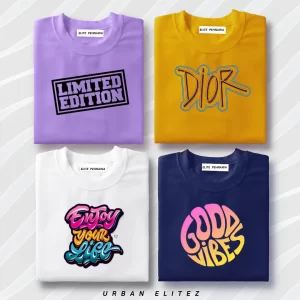 GRAPHIC T-SHIRT Pack of 4 GS - 04