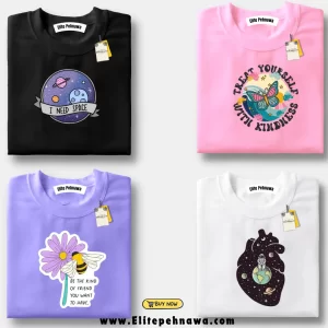 PRINTED T-SHIRT Pack of 4 02