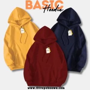 Basic Hoodie Pack of 3 BH-02