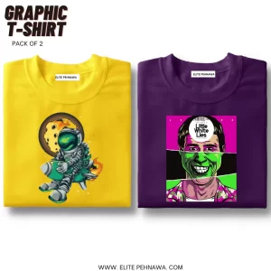 GRAPHIC T-SHIRT Pack of 2 GT- 03