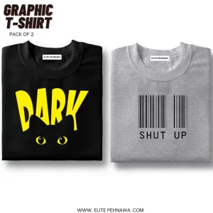 GRAPHIC T-SHIRT Pack of 2 GT- 01
