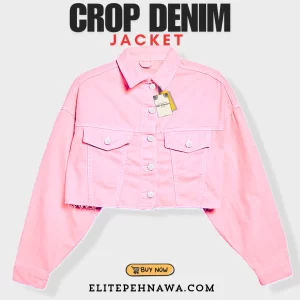 Pink Crop Jacket CJ-001