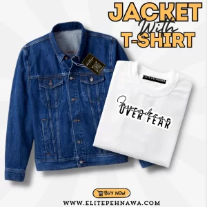 Denim Jacket With Printed T-Shirt DT-002